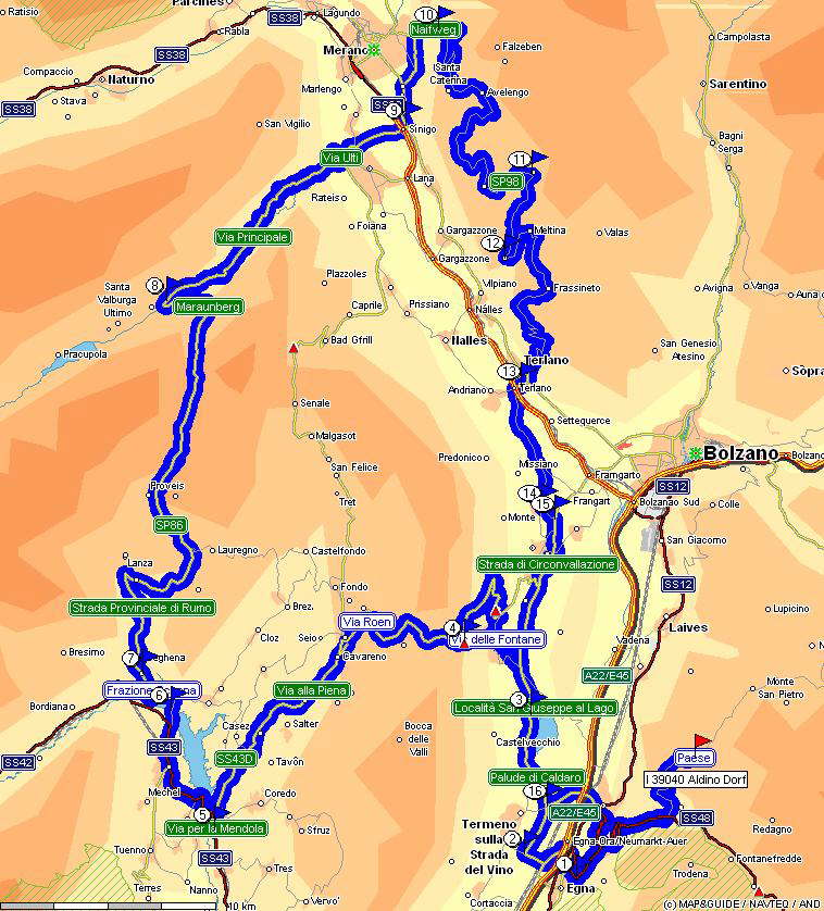 Kalterer See Mendelpass