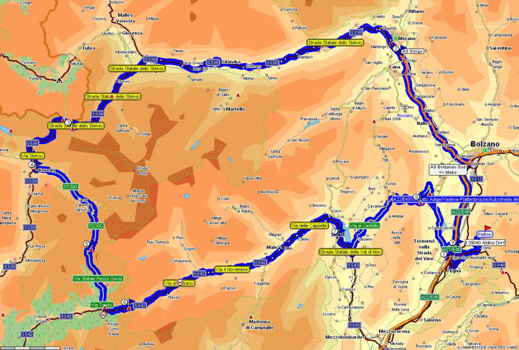 Stilfser Joch Gavia Tonnale